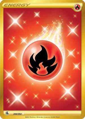 Fire Energy 284/264 - Fusion Strike Holofoil - Poke-Collect