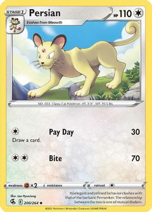 Persian 200/264 - SWSH08 Fusion Strike - Poke-Collect