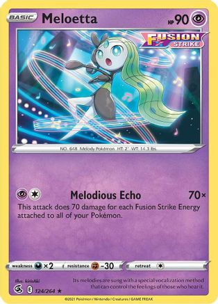 Meloetta 124/264 - Fusion Strike - Poke-Collect