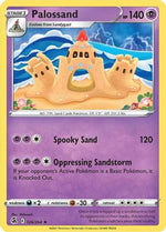 Palossand 126/264 - SWSH08 Fusion Strike Reverse Holofoil - Poke-Collect