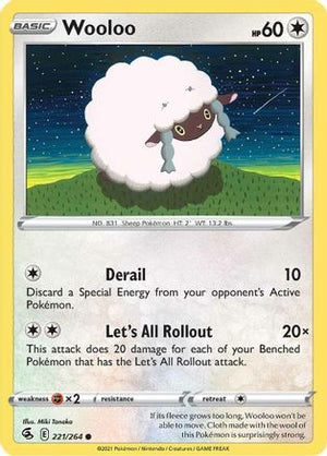 Wooloo 221/264 - Fusion Strike - Poke-Collect