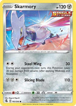 Skarmory 182/264 - SWSH08 Fusion Strike Reverse Holofoil - Poke-Collect