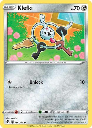 Klefki 186/264 - SWSH08 Fusion Strike - Poke-Collect