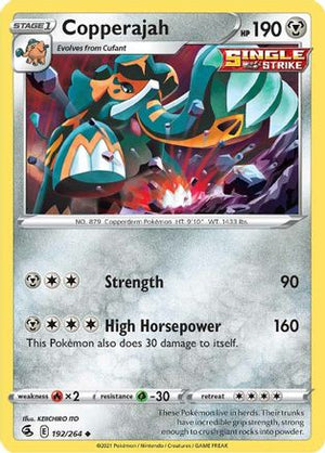 Copperajah 192/264 - Fusion Strike Reverse Holofoil