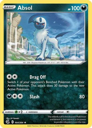 Absol 164/264 - SWSH08 Fusion Strike Reverse Holofoil