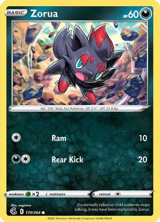 Zorua 170/264 - Fusion Strike - Poke-Collect