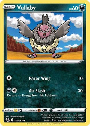Vullaby 172/264 - Fusion Strike - Poke-Collect
