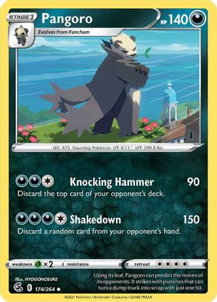Pangoro 174/264 - SWSH08 Fusion Strike - Poke-Collect
