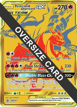 Reshiram & Charizard GX - SM247 SM247 - Jumbo Cards Holofoil - Poke-Collect