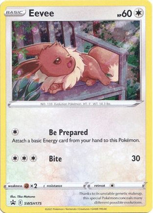 Eevee SWSH175/307 - SWSH Black Star Promos Holofoil - Poke-Collect