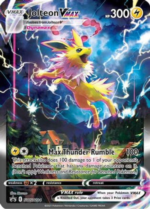 Jolteon VMAX SWSH184/307 - SWSH Black Star Promos Holofoil - Poke-Collect