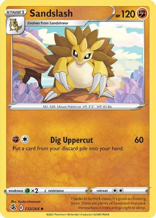 Sandslash 132/264 - SWSH08 Fusion Strike - Poke-Collect