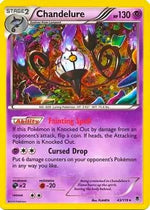Chandelure - 43/119 (Cosmos Holo) 43 - Blister Exclusives Holofoil - Poke-Collect