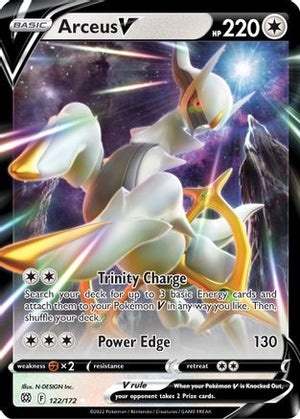 Arceus V 122/172 - Brilliant Stars Holofoil - Poke-Collect