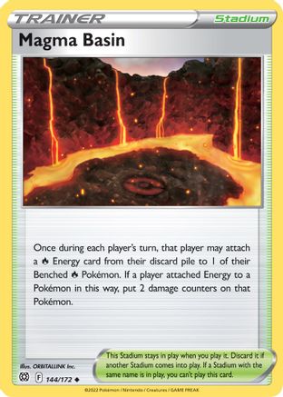 Magma Basin 144/172 - Brilliant Stars - Poke-Collect