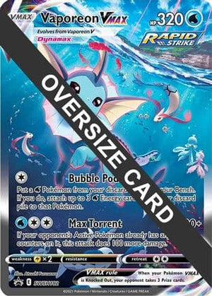 Vaporeon VMAX - SWSH182 SWSH182 - Jumbo Cards Holofoil