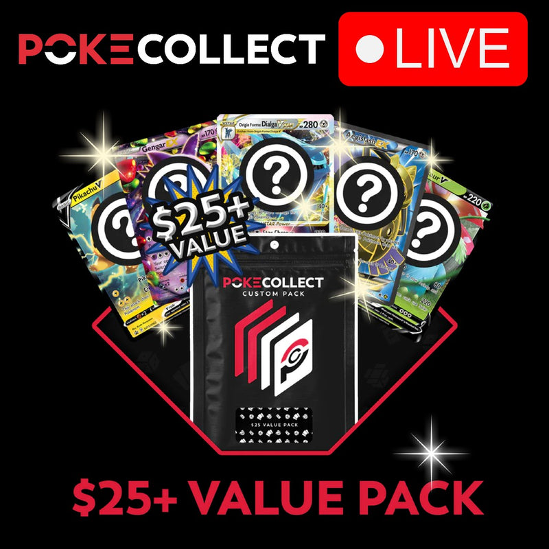 $25 Value Pack Live Break - Poke-Collect