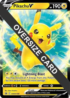 Pikachu V - SWSH198 SWSH198 - Jumbo Cards Holofoil - Poke-Collect