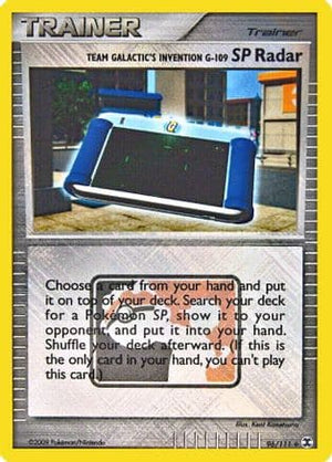 Team Galactic's Invention G-109 SP Radar - 96/111 (League Promo) 96 - League & Championship Cards Reverse Holofoil - Poke-Collect