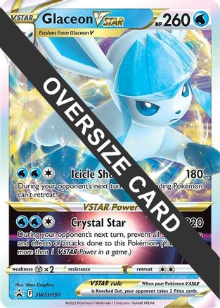 Glaceon VSTAR - SWSH197 SWSH197 - Jumbo Cards Holofoil - Poke-Collect