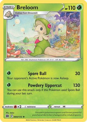 Breloom 4/172 - SWSH09 Brilliant Stars - Poke-Collect