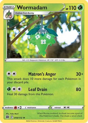 Wormadam 10/172 - Brilliant Stars - Poke-Collect