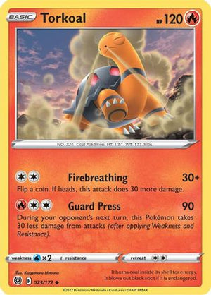 Torkoal 23/172 - Brilliant Stars - Poke-Collect