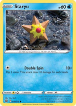 Staryu 30/172 - Brilliant Stars Reverse Holofoil - Poke-Collect