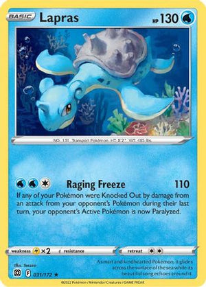 Lapras 31/172 - Brilliant Stars - Poke-Collect