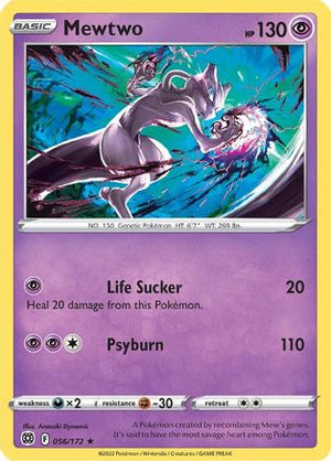 Mewtwo 56/172 - Brilliant Stars Reverse Holofoil - Poke-Collect