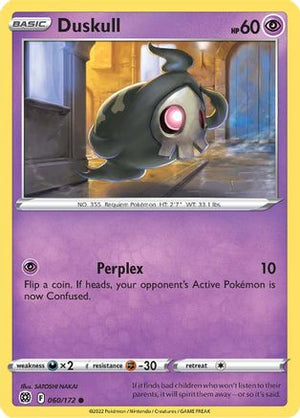 Duskull 60/172 - Brilliant Stars Reverse Holofoil - Poke-Collect