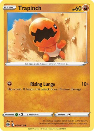 Trapinch 74/172 - Brilliant Stars - Poke-Collect