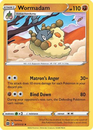 Wormadam 77/172 - Brilliant Stars - Poke-Collect