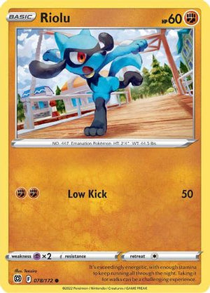Riolu 78/172 - Brilliant Stars - Poke-Collect