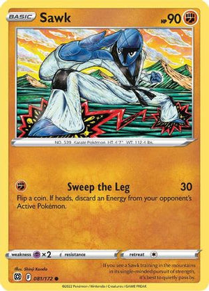 Sawk 81/172 - Brilliant Stars - Poke-Collect