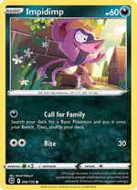 Impidimp 92/172 - SWSH09 Brilliant Stars Reverse Holofoil - Poke-Collect