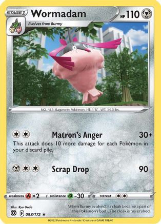 Wormadam 98/172 - Brilliant Stars - Poke-Collect