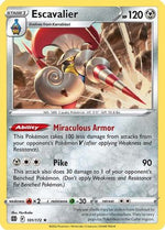 Escavalier 101/172 - Brilliant Stars Reverse Holofoil - Poke-Collect