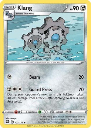 Klang 103/172 - SWSH09 Brilliant Stars - Poke-Collect