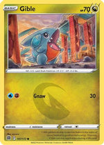Gible 107/172 - SWSH09 Brilliant Stars Reverse Holofoil - Poke-Collect