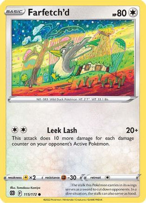 Farfetch'd 115/172 - Brilliant Stars Reverse Holofoil - Poke-Collect