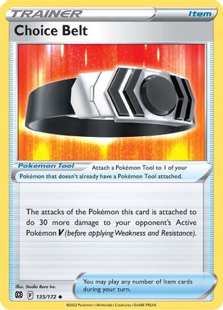 Choice Belt 135/172 - SWSH09 Brilliant Stars - Poke-Collect