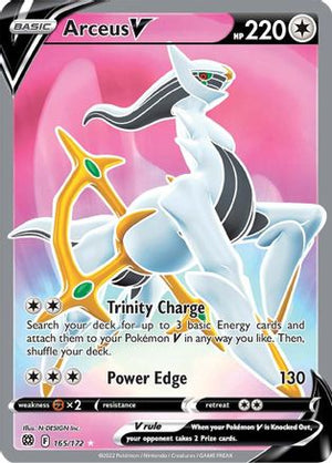 Arceus V 165/172 - Brilliant Stars Holofoil - Poke-Collect