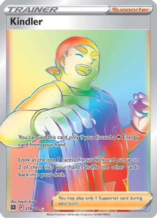 Kindler (Secret) 179/172 - SWSH09 Brilliant Stars Holofoil - Poke-Collect
