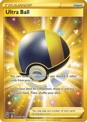 Ultra Ball 186/172 - Brilliant Stars Holofoil - Poke-Collect