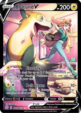 Boltund V TG13/30 - Brilliant Stars Trainer Gallery Holofoil - Poke-Collect
