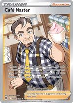 Cafe Master TG25/30 - SWSH09 Brilliant Stars Trainer Gallery Holofoil - Poke-Collect