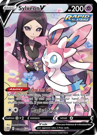 Sylveon V TG14/30 - Brilliant Stars Trainer Gallery Holofoil - Poke-Collect
