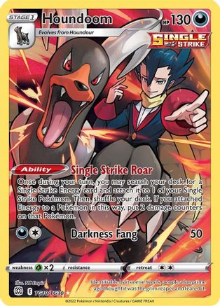 Houndoom TG10/30 - Brilliant Stars Trainer Gallery Holofoil - Poke-Collect