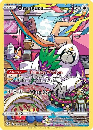 Oranguru TG12/30 - Brilliant Stars Trainer Gallery Holofoil - Poke-Collect